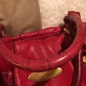 Brahmin  Satchel & Wallet RED